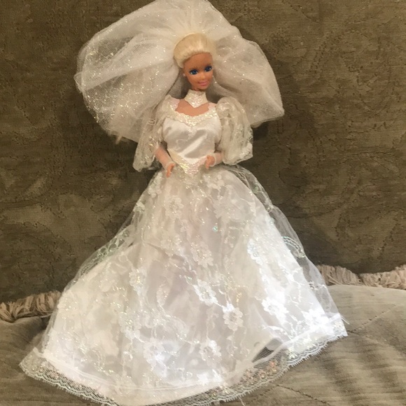 vintage bride barbie